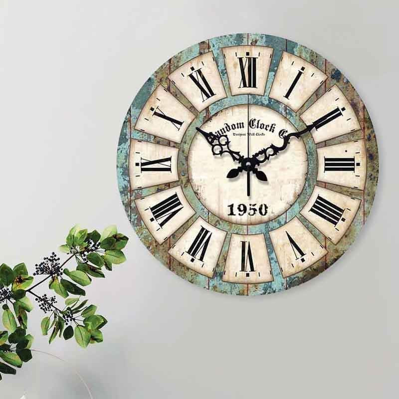 Archaic Wall Clock - Grey