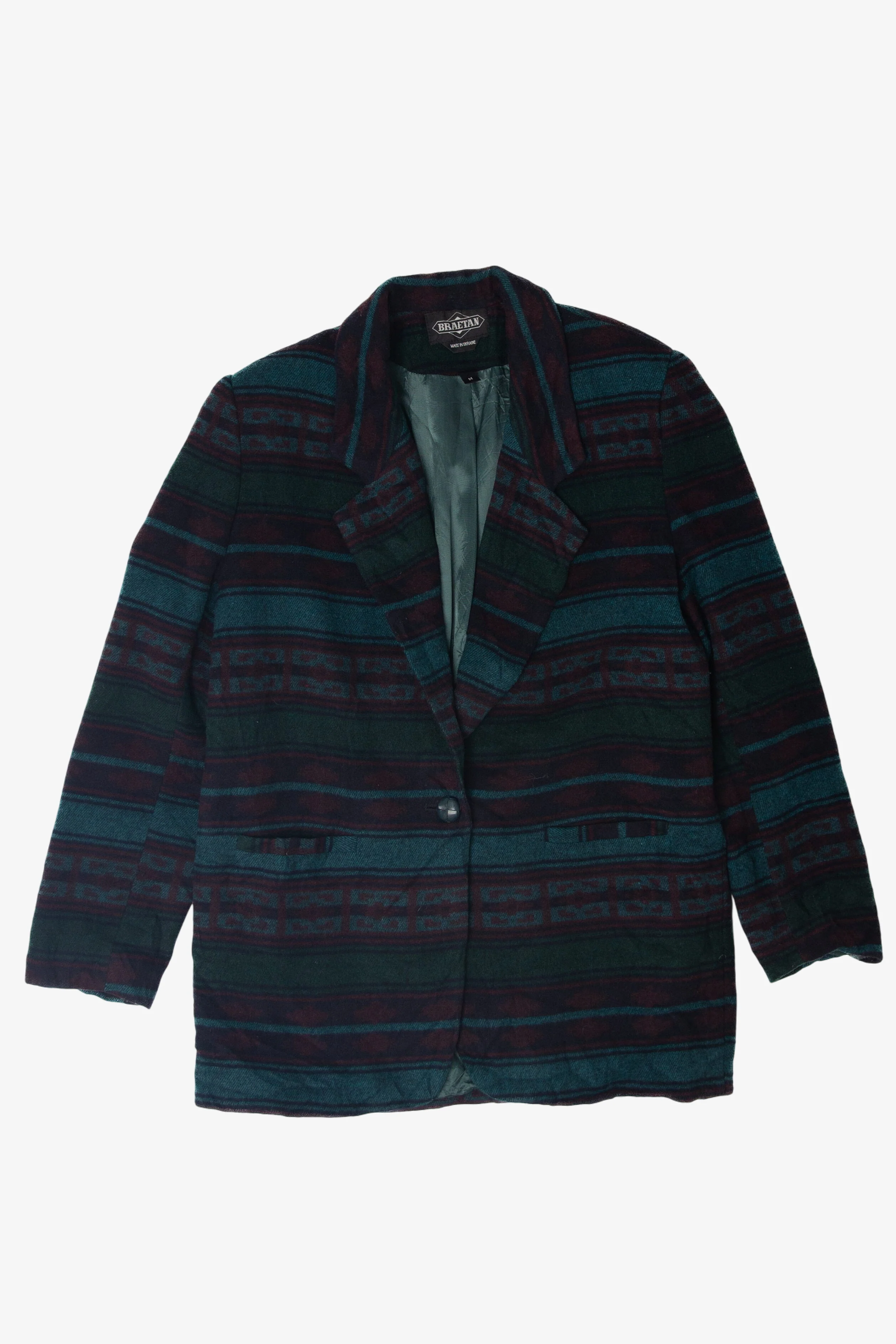 Braetan Striped Blanket Jacket (2000s)